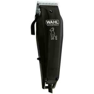 Η κουρευτική μηχανή σκύλων Wahl 9160-2016/2001-485-6 είναι κατάλληλη για το κούρεμα του κατοικιδίου σου. Το υλικό των λεπίδων είναι από ατσάλι υψηλής περιεκτικότητας σε άνθρακα. Ο μοχλός ρύθμισης του μήκους κοπής προορίζεται για γρήγορο καλλωπισμό ακριβείας.