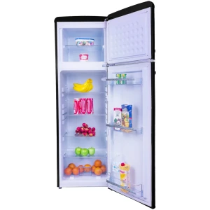 Ψυγείο δίπορτο Morris MRS-31243B Retro μαύρο σχεδιασμένο για όλες τις κουζίνες τα νέα ψυγεία Morris Retro Series ταιριάζουν σε μοντέρνες, κλασικές, industrial και φυσικά vintage κουζίνες.