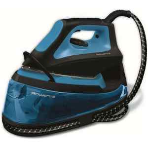 Το σύστημα σιδερώματος Rowenta Easy Steam VR7046 με συνεχόμενη παροχή ατμού 100 gr/min και δυνατότητα επιπλέον βολής ατμού με το πάτημα ενός κουμπιού, αφαιρεί ακόμα και τις πιο επίμονες τσακίσεις από όλα τα υφάσματα. Διαθέτει λειτουργία ειδοποίησης που σας ενημερώνει πότε χρειάζεται καθαρισμό από τα άλατα. Κρατώντας κάθετα το σίδερο μπορείτε να σιδερώνετε εύκολα κουρτίνες και ρούχα πάνω σε κρεμάστρες.
