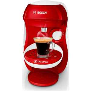 Η καφετιέρα Bosch Tassimo Happy Red (TAS1006) χάρη στην κατοχυρωμένη τεχνολογία barcode INTELLIBREW™, οι ποικιλίες ροφημάτων της TASSIMO ετοιμάζονται πάντα άψογα με τη σωστή ποσότητα νερού, στη σωστή θερμοκρασία και με το σωστό χρόνο παρασκευής.