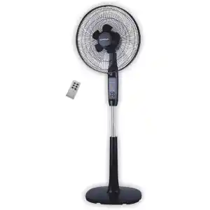 Ανεμιστήρας ορθοστάτης Morris MFS-16216, 60 Watt, με αυτόματη περιστροφή και δυνατότητα ρύθμισης ως προς τον οριζόντιο άξονα.