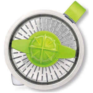 Ηλεκτρικός στίφτης Izzy Fresco H-52 με ισχύ 60 Watt, δοχείο 1000ml και ανοξείδωτο φίλτρο για μέγιστη υγιεινή και αντοχή. Περιλαμβάνει δύο κώνους διαφορετικού μεγέθους για μεγάλα και μικρά εσπεριδοειδή, με διπλή περιστροφή, αφαιρώντας πλήρως το χυμό.