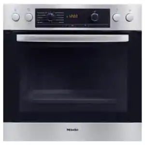 Εντοιχιζόμενος φούρνος MIELE H 5240 EP IX με ρολόι, φως κάμερας, ανεμιστήρας ψύξης, τερματισμός ασφαλείας και λειτουργίες θέρμανσης 8.
