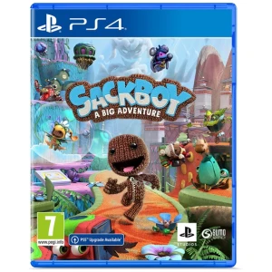 Στο Sackboy: A Big Adventure PS4, ο θρυλικός ήρωας του PlayStation®, Sackboy, επιστρέφει δυναμικά σε συγκλονιστική δράση με μια τεράστια, διασκεδαστική και φρενήρη 3D περιπέτεια πλατφόρμας πολλαπλών παικτών – και ένα ολοκαίνουριο, τολμηρό τσουβαλο-στιλ!