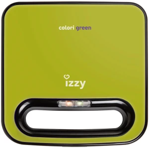 Τοστιέρα Izzy Colori Green διαθέτει δυνατή ισχύ 750Watt για να φτιάχνεις γρήγορα και εύκολα νόστιμα τοστ καθημερινά. Η τοστιέρα Izzy Colori μπορει και χωράει 2 τοστ για ωραίο ψήσιμο χάρη στις μονοκόμματες πλάκες γκριλ. Έχει μικρές διαστάσεις και χωράει σε όλες τις κουζίνες και μπορεί να αποθηκευτεί κάθετα για εξοικονόμηση χώρου.