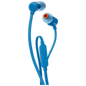 Τα Handsfree JBL T110 μπλε διαθέτουν ανθεκτικό περίβλημα και drivers 9mm που αποδίδουν καθαρά και δυνατά μπάσα.