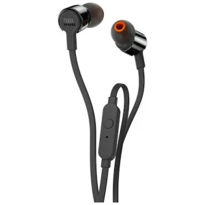 JBL T110 In-ear Handsfree με Βύσμα 3.5mm μαύρο διαθέτουν ανθεκτικό περίβλημα και drivers 9mm που αποδίδουν καθαρά και δυνατά μπάσα.