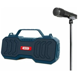 Hoco Σύστημα Karaoke XO F26 Double horn + single diaphragmBluetooth version: Bluetooth V5.0 Jerry 5.0Battery capacity: 18650 (1500mah) -3.7vCall / music duration: about hours (default volume 80%)Support protocol: A2DP AVRCP, HFP, HSPBluetooth frequency: 2.402-2.480ghzReceiving sensitivity: - 80bbmInput charging standard: Micro USB, dc5v/0.5-1aCharging time: about hoursEffective distance: less than 10 m (no obstacle to the equipment)Best call distance: less than 1 meterMaximum power: 5W * 2Speaker unit: speaker diameter 57mm*2Function: support playing tfcard, U-disk (128g-max). Aux playback is supportedSize: 25.5 * 10 * 13.3mm weight: 903 G