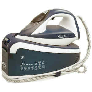 Συστήματα σιδερώματος Juro-Pro Vienna πανίσχυρο στα 2800W, με αυτόματη ρύθμιση της θερμοκρασίας, απεριόριστη αυτονομία (refill), πίεση ατμού 5.5 bar επαγγελματική πλάκα σιδερώματος και ατμό έως 130gr/min, για να γίνει το σιδέρωμα παιχνίδι. Με επαγγελματική κεραμική πλάκα σιδερώματος με 71 οπές για ομοιόμορφη κατανομή του ατμού