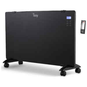 Γυάλινος θερμοπομπός Izzy IZ-9017 από την Izzy ισχύος 2200W. Διαθέτει oθόνη ελέγχου LCD, 2 ρυθμίσεις ισχύος τηλεχειριστήριο και δυνατότητα στήριξης σε τοίχο. Κατάλληλος για χρήση στο μπάνιο (IP24).