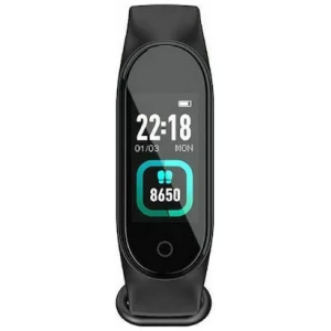 Smartwatch Hoco GA08 Activity Tracker με λουράκι σιλικόνης, με παρακολούθηση των βημάτων που έχετε κάνει, καθώς και υπενθύμιση να πιείτε νερό.
