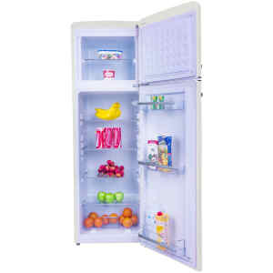 Ψυγείο δίπορτο Morris MRS-31241C μπεζ με χωρητικότητα 246 λίτρα, που μπορεί να καλύψει τις ανάγκες ενός ή δύο ατόμων.