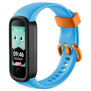 Το Smartwatch KiddoBoo KR01LBLU γαλάζιο είναι ένα Smartwatch κατασκευασμένο ειδικά για παιδιά! Διαθέτει μία οθόνη σχεδιασμένη με γραφικά για παιδιά ηλικίας 6-12 ετών, με μέγεθος βραχιολιού σχεδιασμένο για παιδιά και με φιλικό προς το δέρμα υλικό.