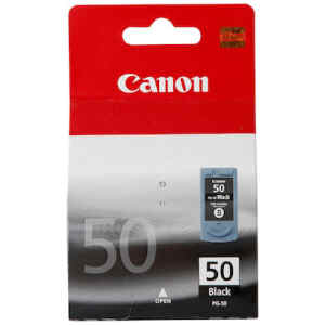 Μελάνι Canon PG-50 Black (0616B001) είναι μονή συσκευασία μαύρου μελανιού τεχνολογίας Inkjet της Canon υψηλής περιεκτικότητας για μεγαλύτερο όγκο εκτυπώσεων.  Το Canon PG-50 Black (0616B001), με μέγιστο αριθμό σελίδων 510, εγγυάται τη μέγιστη απόδοση του εκτυπωτή σου και αξεπέραστη ποιότητα εκτυπώσεων ακόμη και στα πιο απαιτητικά περιβάλλοντα, ενώ σου παρέχει εκπληκτικό επίπεδο λεπτομέρειας και οξύτητας και βελτιστοποιημένη ποιότητα εκτύπωσης όταν χρησιμοποιείται με αυθεντικό φωτογραφικό χαρτί Canon.