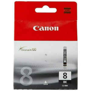 Η μελάνι Canon CLI-8BΚ Black (0620B001) θα μείνει ανεπηρέαστο από τις υψηλές θερμοκρασίες και την υγρασία διατηρώντας την καθαρότητα των φωτογραφιών σου, χάρις στο σύστημα ChromaLife100 που εξασφαλίζει εξαιρετική ανθεκτικότητα για να μη ξεθωριάζουν οι φωτογραφίες και να μένουν αναλλοίωτες.