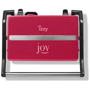 Τοστιέρα Izzy Panini Joy IZ-2005 Red για 2 σάντουιτς, αντιθερμική λαβή, ισχύς 800 watt, ρυθμιζόμενο ύψος για σάντουϊτς κάθε μεγέθους, αντικολλητικές πλάκες grill, λυχνία λειτουργίας & επίτευξης θερμοκρασίας και με αποσπώμενο δοχείο λίπους για εύκολο καθάρισμα.