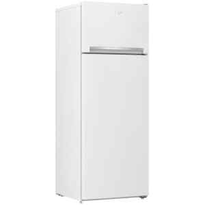 Ψυγείο Δίπορτο Beko RDSA240K35WN με χωρητικότητα 223 λίτρα, που μπορεί να καλύψει τις ανάγκες ενός ή δύο ατόμων. Θεωρείται αθόρυβο, 39db, χάρη στο χαμηλό επίπεδο θορύβου που διαθέτει.