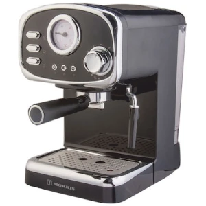 Μηχανή Espresso Morris R20822EMK για καφέ espresso, η παροχή καφέ γίνεται με αλεσμένο, στο μέγεθος κοπής που εσείς επιθυμείτε.