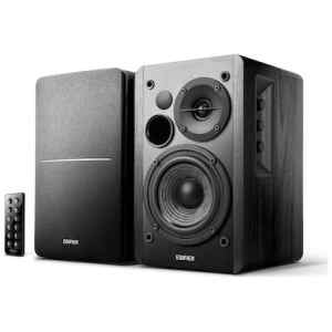 Τα ηχεία της Edifier R1280DB μαύρα με 42W συνολικής ισχύος(RMS) συνδυάζουν άψογη εμφάνιση, δυνατά χαρακτηριστικά, σύνδεση bluetooth και optical που θα ικανοποιήσουν ακόμα και τον πιο απαιτητικό χρήστη.