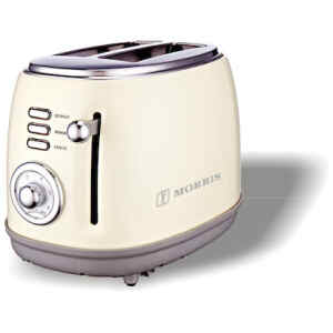 Η φρυγανιέρα Morris R20814TSC μπεζ διαθέτει ισχύ 850 Watt και υποδοχές για 2 φέτες ψωμιού. Μπορεί να εξυπηρετήσει τις ανάγκες ενός ή και δύο ατόμων για την καθημερινή παρασκευή του πρωινού ή του σνακ.