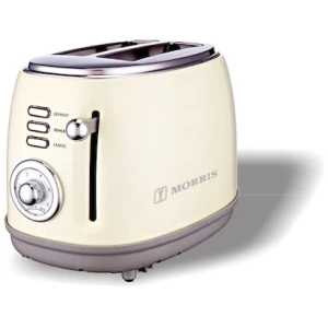 Η φρυγανιέρα Morris R20814TSC μπεζ διαθέτει ισχύ 850 Watt και υποδοχές για 2 φέτες ψωμιού. Μπορεί να εξυπηρετήσει τις ανάγκες ενός ή και δύο ατόμων για την καθημερινή παρασκευή του πρωινού ή του σνακ.