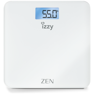 Η ψηφιακή Ζυγαριά Izzy IZ-7008 διαθέτει μεγάλη οθόνη LCD με φωτισμό, αυτόματη λειτουργία on/off και αισθητήρες υψηλής ακριβείας. Ζυγίζει έως 180 κιλά με ευαισθησία 100 γρ.