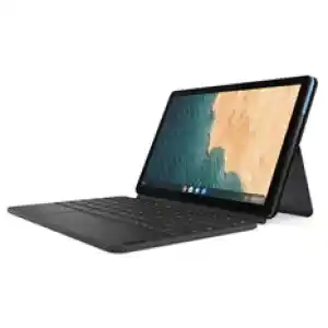 Tablet Lenovo IdeaPad Duet Chromebook είναι κομψό και ελαφρύ Chromebook 2 σε 1 αλλάζει από δουλειά σε διασκέδαση τόσο εύκολα όσο αλλάζει από λειτουργία φορητού υπολογιστή σε tablet.
