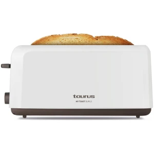 Η φρυγανιέρα Taurus Mytoast Duplo διαθέτει ισχύ 1450 Watt και υποδοχές για 2 φέτες ψωμιού. Μπορεί να εξυπηρετήσει τις ανάγκες ενός ή και δύο ατόμων για την καθημερινή παρασκευή του πρωινού ή του σνακ.