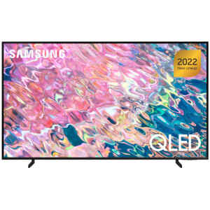 Η τηλεόραση Samsung QE55Q60B με το εκπληκτικό AirSlim design, ανάλυση 4K με Dual LED και εντυπωσιακά χρώματα που παραμένουν αναλλοίωτα χάρη στην τεχνολογία Quantum Dot, προσφέρει μια μοναδική εμπειρία θέασης.