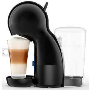 Καφετιέρα espresso krups piccolo XS Dolce Gusto black με πίεση 15 bar για παχύρευστο καϊμάκι, χειροκίνητη τεχνολογία και λειτουργία ζεστού και κρύου ροφήματος.