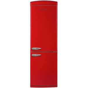 Ψυγειοκαταψύκτης Morris MRS-31320R Retro με χωρητικότητα 330 λίτρα, που μπορεί να καλύψει άνετα τις ανάγκες ενός ζευγαριού ή και μιας οικογένειας 3 ατόμων.