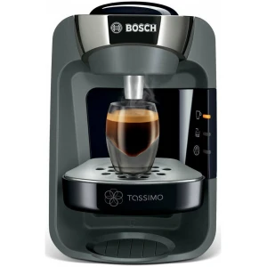Καφετιέρα espresso Bosch suny tassimo black με αυτόματη πολυμηχανή ροφημάτων για λιγότερη αναμονή & περισσότερες επιλογές. Τέλεια ποιότητα ροφημάτων χάρη στο έξυπνο σύστημα INTELLIBREW. Η πιο εύκολη παρασκευή ροφημάτων με το πάτημα ενός κουμπιού.
