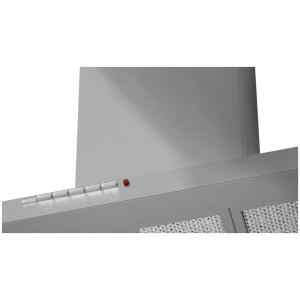 Ο απορροφητήρας Teka DBP 90 Pro τοποθετείται στον τοίχο. Είναι σχεδιασμένος με ένα διακοσμητικό που καλύπτει τη σωλήνα εξαγωγής αέρα και μοιάζει με καμινάδα.