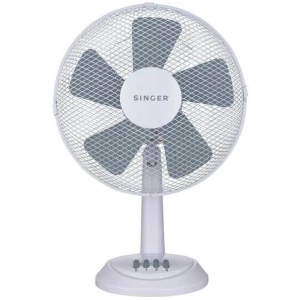 Με τον επιτραπέζιος ανεμιστήρας Singer DF30-5 WH χαρίστε δροσιά στο χώρο σας, επιλέγοντας το μοντέλο ανεμιστήρα Singer που καλύπτει τις ανάγκες σας και ταιριάζει καλύτερα στην αισθητική σας.