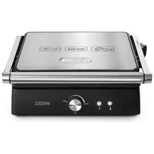 Η Τοστιέρα Pyrex SB-297 Inox, με ισχύ 2200 Watt, μπορεί να ψήσει ταυτόχρονα έως και 4 τόστ. Οι πλάκες της είναι με ραβδώσεις, οι οποίες δε συγκρατούν πολλά υγρά όπως λάδια και λίπη, και έτσι το ψήσιμο γίνεται πιο υγιεινό.