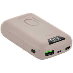 Το Power Bank Puro Compact έχει χωρητικότητα 10000mAh που μπορεί να προσφέρει περίπου 2 φορτίσεις σε ένα συνηθισμένο κινητό τηλέφωνο. Διαθέτει μία θύρα USB-A, μία θύρα USB-C, και μπορεί να φορτίσει μία συσκευή με έως και 2.4Α.