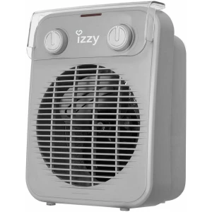 Αερόθερμο μπάνιου Izzy ΙΖ-9013 γκρι με ισχύ 2.000 Watt, θερμοστάτη για ακρίβεια στις ρυθμίσεις και προστατευτικό κάλυμμα, για να μην εισβάλλει η υγρασία εντός.