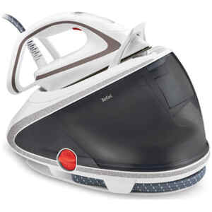 Το σύστημα σιδερώματος Tefal GV 9567 με συνεχόμενη παροχή ατμού 155 gr/min και δυνατότητα επιπλέον βολής ατμού με το πάτημα ενός κουμπιού, αφαιρεί ακόμα και τις πιο επίμονες τσακίσεις από όλα τα υφάσματα. Διαθέτει αυτοκαθαριζόμενο σύστημα που αφαιρεί τα άλατα από το σίδερο για να προσφέρει σταθερή απόδοση σιδερώματος. Η λειτουργία anti-drip με την οποία είναι εφοδιασμένο, σταματά τα σταγονίδια νερού από το να «λεκιάζουν» τα ρούχα στις χαμηλές θερμοκρασίες. Κρατώντας κάθετα το σίδερο μπορείτε να σιδερώνετε εύκολα κουρτίνες και ρούχα πάνω σε κρεμάστρες.