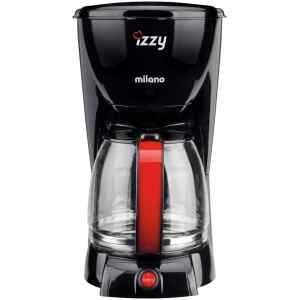 Η καφετιέρα φίλτρου Izzy Milano 6616S διαθέτει δοχείο νερού 1.5lt αλλά και λειτουργία Aroma Control ώστε να μπορεί να ρυθμιστεί η ένταση του καφέ. Εξοπλισμένη επίσης με θερμαινόμενη πλάκα ώστε να διατηρείται ζεστός ο καφές μέσα στη γυάλινη κανάτα ενώ χάρης στο μικρό της μέγεθος θα χωρέσει με άνεση στον πάγκο της κουζίνας μαζί με τις υπόλοιπες οικιακές συσκευές.