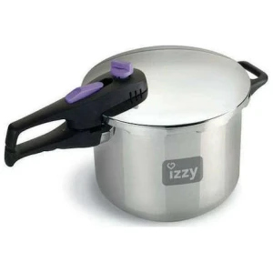 Χύτρα ταχύτητας Izzy Family 8lt κατασκευασμένη από ανοξείδωτο ατσάλι, ώστε να θερμαίνεται γρήγορα αλλά και να διατηρείται η θερμοκρασία του σκεύους. Έχει χωρητικότητα 8 λίτρα και μπορεί να καλύψει τις ανάγκες 4 ή 5 ατόμων. Είναι κατάλληλη για χρήση σε εστίες αερίου, κεραμικές, επαγωγικές και ηλεκτρικές.