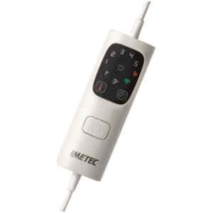 Διπλό ηλεκτρικό υπόστρωμα Imetec Sensitive DD 16653 καπιτονέ με τεχνολογία intellisense για διατήρηση της άνεσης όλη τη νύχτα προσαρμόζοντας αυτόματα τη θέρμανση σύμφωνα με την θερμοκρασία σώματος και του δωματίου.