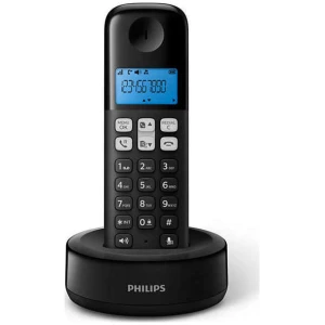 Το ασύρματο τηλέφωνο Philips D1611 μαύρο διαθέτει ευανάγνωστη οθόνη 4,1 εκ (1,6") με οπίσθιο φωτισμό και εύκολη ρύθμιση, εύκολη πλοήγηση και έλεγχο, χάρη στο έξυπνο μενού που διατίθεται σε διάφορες γλώσσες. Το πίσω μέρος της συσκευής χειρός διαθέτει ειδικά επεξεργασμένη υφή, για μεγαλύτερη άνεση και καλύτερο κράτημα.
