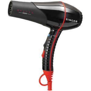 Το επαγγελματικό σεσουάρ μαλλιών Singer 1800W είναι για επαγγελματικά αποτελέσματα χτενίσματος, εμπιστευτείτε τα Σεσουάρ της Singer. Διαθέτουν επαγγελματικό μοτέρ, 2 στόμια κατεύθυνσης αέρα και φυσούνα για όγκο και μπούκλες.
