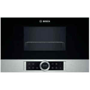 Εντοιχιζόμενος φούρνος μικροκυμάτων Bosch BFL634GB1, χωρητικότητας 21 λίτρων και με AutoPilot 7 αυτόματα προγράμματα, περιστροφικός δακτύλιος πλοήγησης και με χειρισμό TouchControl.