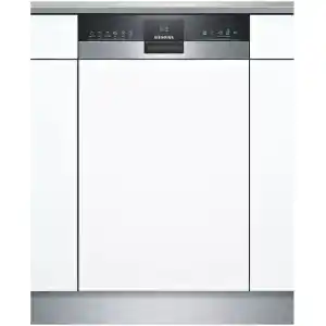 Το εντοιχιζόμενο πλυντήριο πιάτων Siemens SP53HS64KE, ενσωματώνεται μέσα σε ντουλάπι και η οθόνη με τα κουμπιά είναι σε εμφανές σημείο για εύκολο χειρισμό και για να παρακολουθείτε τον υπολειπόμενο χρόνο λειτουργίας όταν βρίσκεστε στην κουζίνα. Έχει χωρητικότητα για 9 σερβίτσια και μπορεί να εξυπηρετήσει τις ανάγκες μιας τριμελούς οικογένειας.