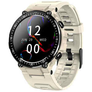 Το Smartwatch Egoboo SN92 (Sand) με οθόνη αφής που μπορεί να συνδεθεί με κινητό Android ή iOS. Μεταξύ των δυνατοτήτων του ξεχωρίζουν η καταγραφή βημάτων και απόστασης και ο ενσωματωμένος μετρητής καρδιακών παλμών.