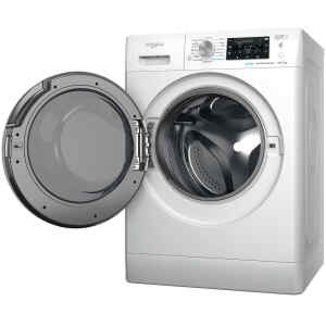 Πλυντήριο-Στεγνωτήριο Ρούχων Whirlpool FFWDD 1076258 SV EE, κατάλληλο για να καλύψει τις ανάγκες μιας πολύτεκνης οικογένειας. Η χωρητικότητα του κάδου μόνο για το πλύσιμο είναι για έως και 10 κιλά άπλυτων ρούχων, ενώ η χωρητικότητα για πλύσιμο και στέγνωμα είναι για έως και 7 κιλά άπλυτων ρούχων. Παράλληλα χάρη στον μεγάλο κάδο, εκτός από πολλά ρούχα για πλύσιμο, μπορεί να χωράει και παπλώματα ή κουβέρτες.