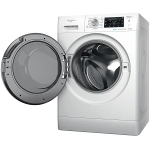 Πλυντήριο-Στεγνωτήριο Ρούχων Whirlpool FFWDD 1076258 SV EE, κατάλληλο για να καλύψει τις ανάγκες μιας πολύτεκνης οικογένειας. Η χωρητικότητα του κάδου μόνο για το πλύσιμο είναι για έως και 10 κιλά άπλυτων ρούχων, ενώ η χωρητικότητα για πλύσιμο και στέγνωμα είναι για έως και 7 κιλά άπλυτων ρούχων. Παράλληλα χάρη στον μεγάλο κάδο, εκτός από πολλά ρούχα για πλύσιμο, μπορεί να χωράει και παπλώματα ή κουβέρτες.