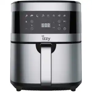 Φριτέζα αέρος (Air Fryer) Izzy IZ-8207 ισχύος 1800 watt χωρητικότητας 7lt για να μπορείτε να μαγειρεύετε με άνεση για εσάς και την οικογένειά σας. Διαθέτει μεγάλη ψηφιακή οθόνη αφής με 8 προεπιλεγμένα προγράμματα και ρύθμιση θερμοκρασίας και χρόνου κατά επιλογή.