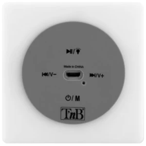 Ηχείο Bluetooth T'nB Lumi 2 άσπρο/γκρι με διάρκεια ζωής μπαταρίας έως 3 ώρες, με θύρα υποδοχή micro SD, έχει ισχύς ηχείων 3 Watt (RMS), με απόκριση συχνότητας 90 Hz - 20 000 Hz.